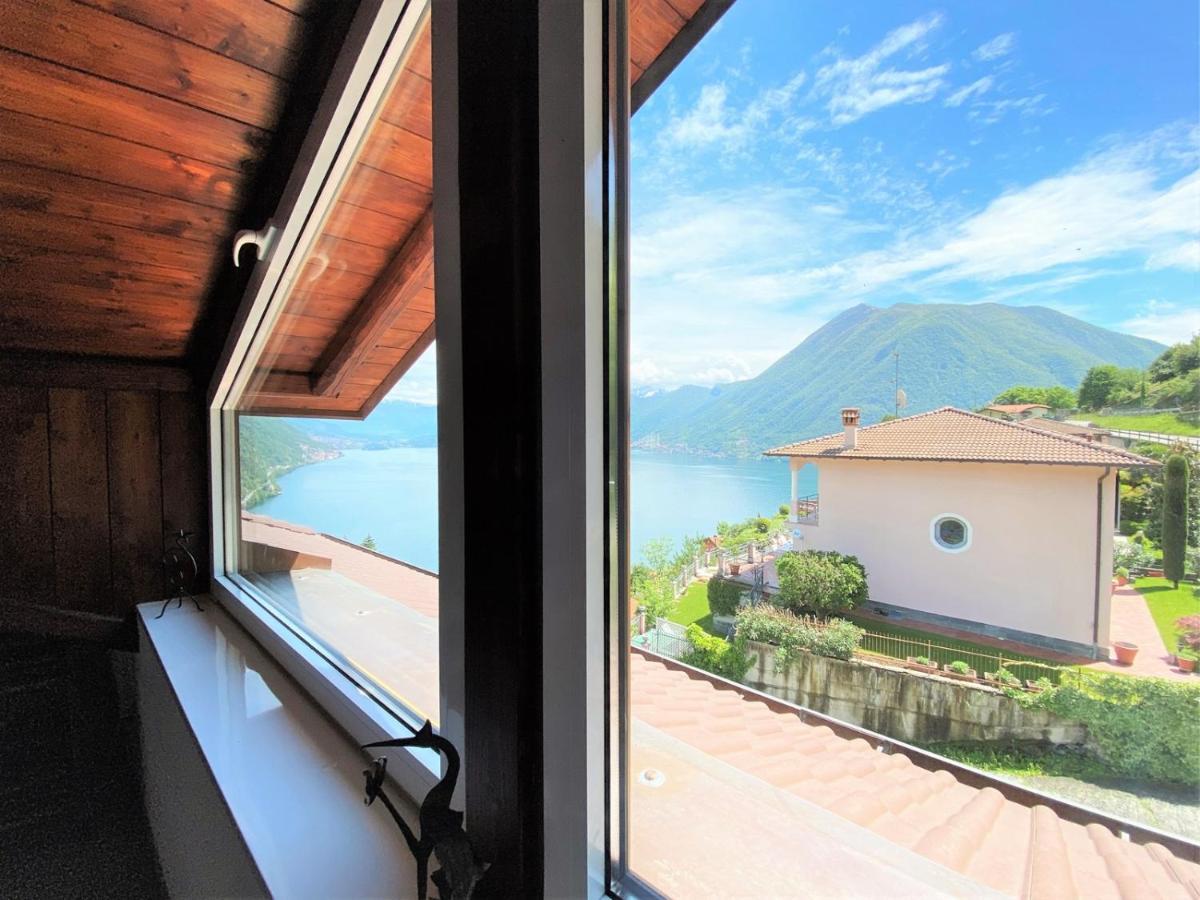 דירות ארגגנו La Rondinella - Loft With Fantastic View On Lake Como מראה חיצוני תמונה