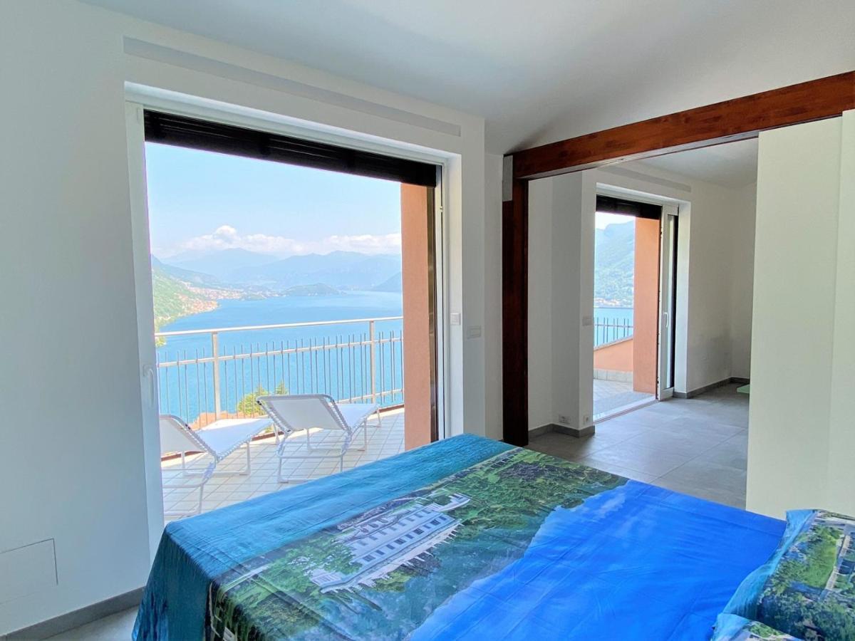 דירות ארגגנו La Rondinella - Loft With Fantastic View On Lake Como מראה חיצוני תמונה