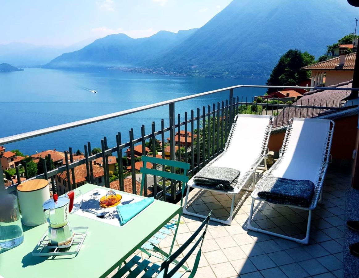 דירות ארגגנו La Rondinella - Loft With Fantastic View On Lake Como מראה חיצוני תמונה