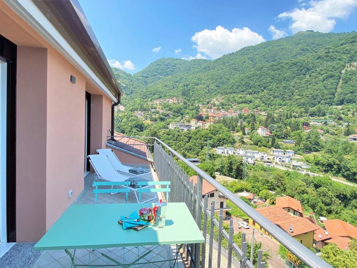 דירות ארגגנו La Rondinella - Loft With Fantastic View On Lake Como מראה חיצוני תמונה
